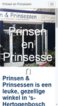 Mobile Screenshot of prinsenenprinsessen.com